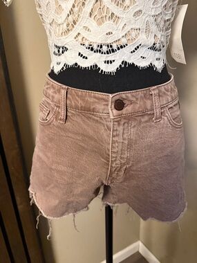 Universal Thread Mocha Cutoff Jean Shorts